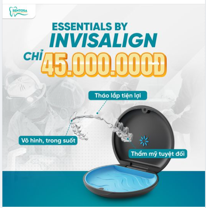 INVISALIGN CHỈ VỚI 45.000.000Đ - TẠI SAO BẠN CÒN CHƯA NIỀNG?