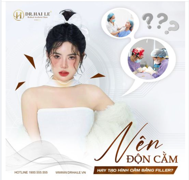 Nên độn cằm hay tạo hình cằm bằng Filler?