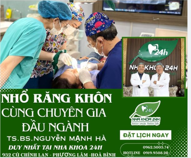 CƠ HỘI NHỔ RĂNG KHÔN VỚI CHUYÊN GIA ĐẦU NGÀNH CẢ NƯỚC.