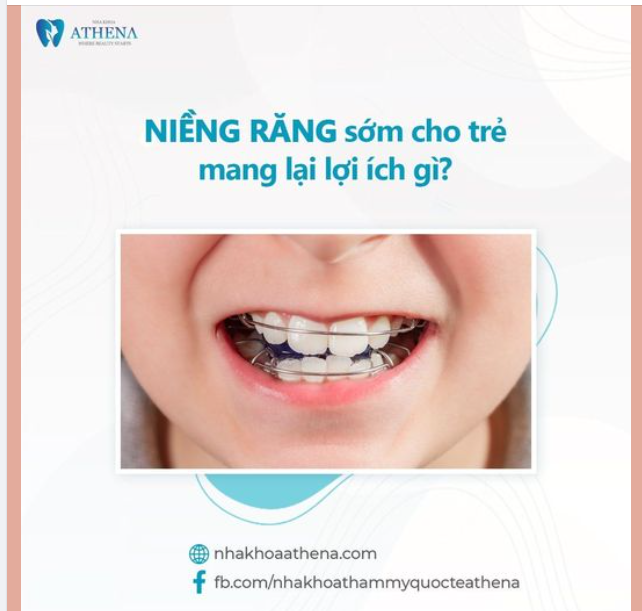NIỀNG RĂNG SỚM CHO TRẺ MANG LẠI LỢI ÍCH GÌ?