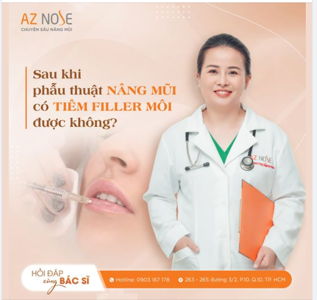 Sau nâng mũi, bạn được t.iêm filler môi. Nhưng... Bác sĩ khuyên TRÁNH thực hiện trong 1 tháng đầu vì: