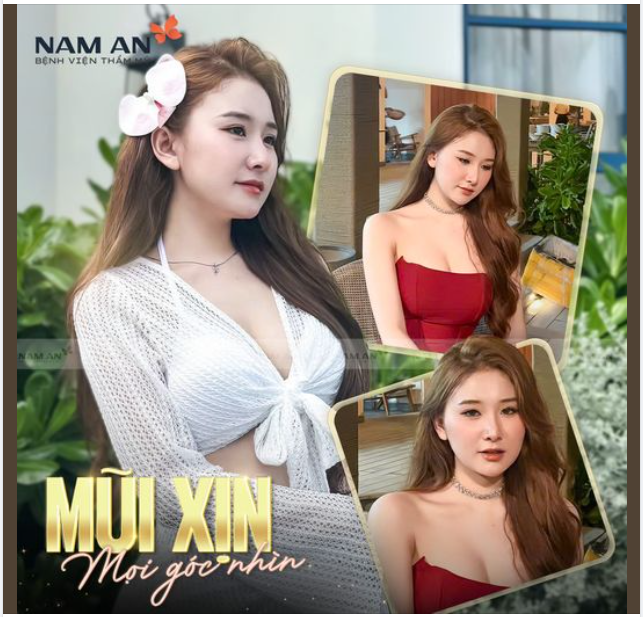 DÁNG MŨI XỊN MỌI GÓC NHÌN