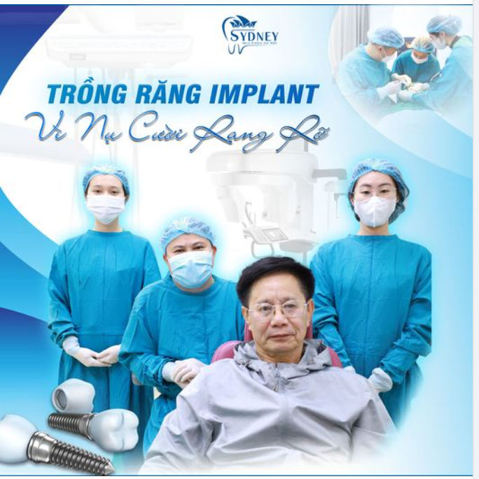 TRỒNG RĂNG IMPLANT - VÌ MỘT NỤ CƯỜI RẠNG RỠ