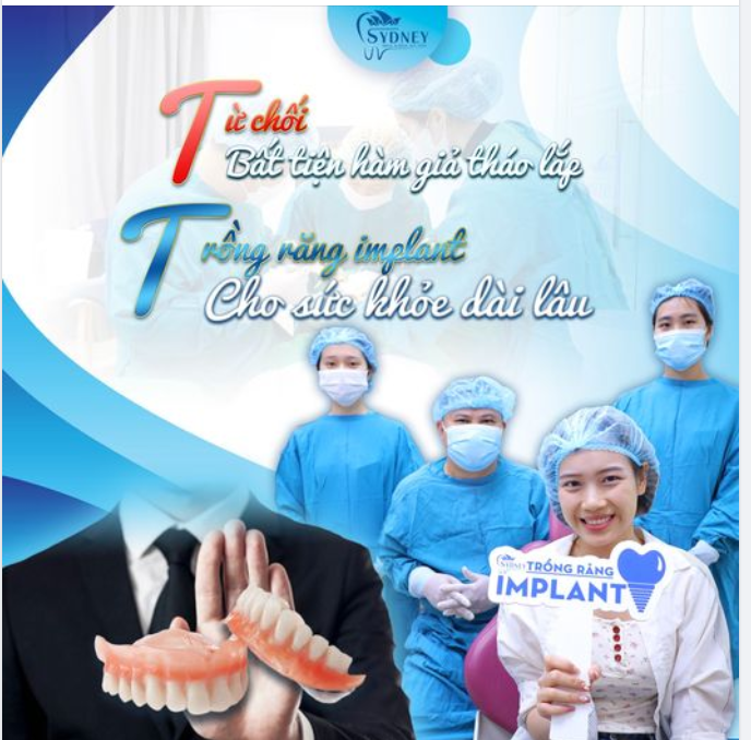 TỪ CHỐI BẤT TIỆN HÀM THÁO LẮP - TRỒNG IMPLANT CHO SỨC KHỎE DÀI LÂU