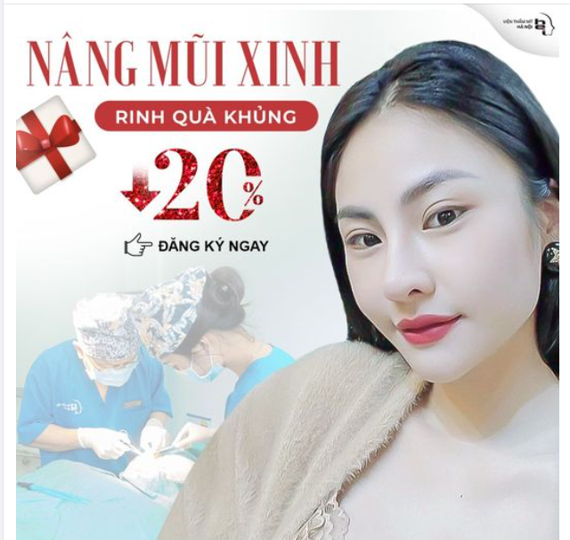 NÂNG MŨI BELLA SILK 5S KHẮC TINH MŨI TẸT, MŨI GHỒ, THẤP...45P THỰC HIỆN SỞ HỮU NGAY ĐẦU MŨI TRÒN - DÁNG MŨI CAO BAY