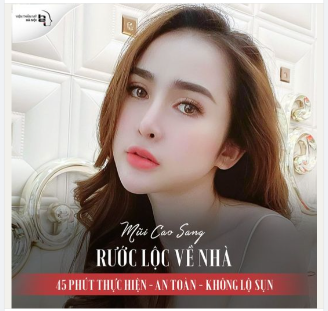 BẠN MUỐN SỞ HỮU MỘT DÁNG MŨI CAO BAY HÀI HOÀ ĐẾN NGAY VTMHN
