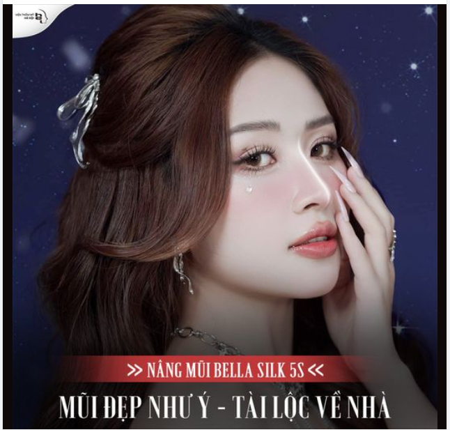 Nâng Mũi Bella Silk 5S Thu Hút Mọi Ánh Nhìn