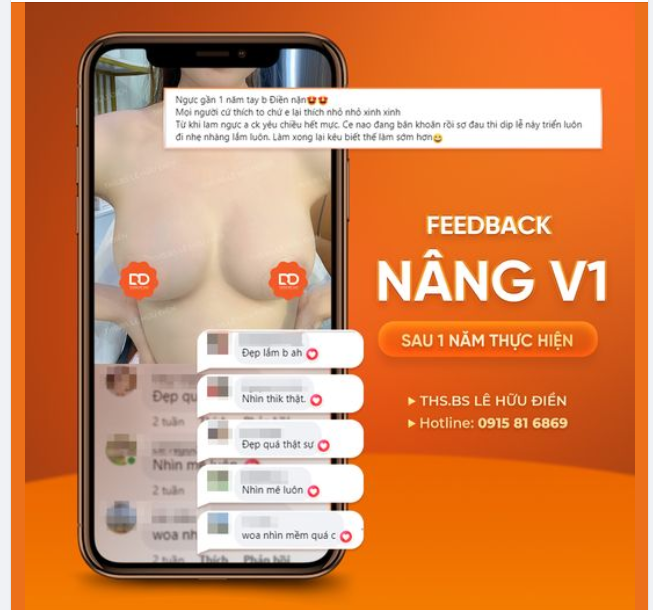"Từ khi nâng ngực xong chồng yêu thương hết mực"