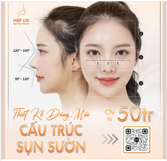 Thiết kế dáng mũi CẤU TRÚC SỤN SƯỜN - VUA của các loại sụn
