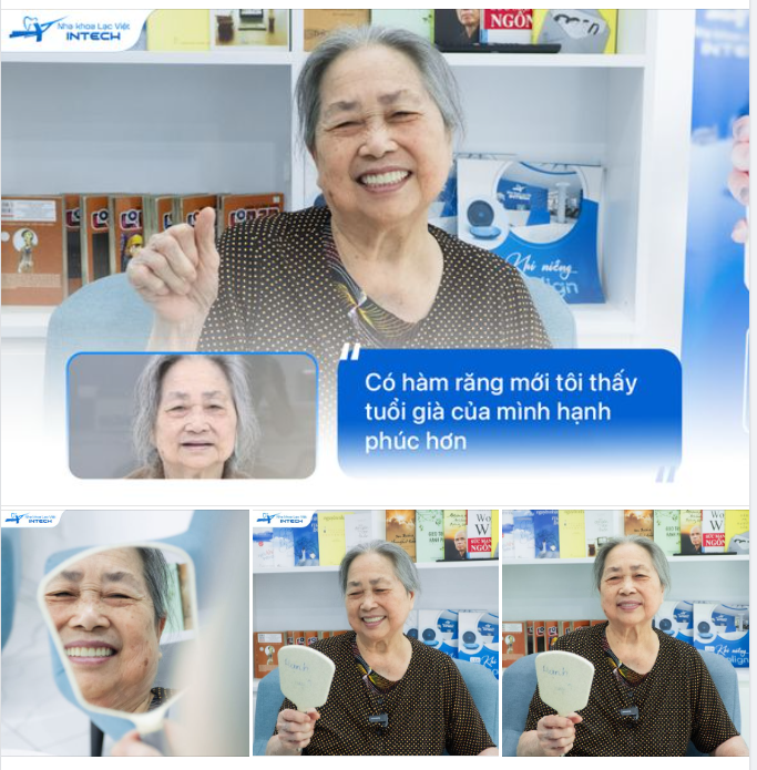 TỪNG NHỊN 4 NGÀY VÌ KHÔNG ĂN ĐƯỢC CỤ BÀ 80 TUỔI HẠNH PHÚC KHI CÓ HÀM RĂNG MỚI