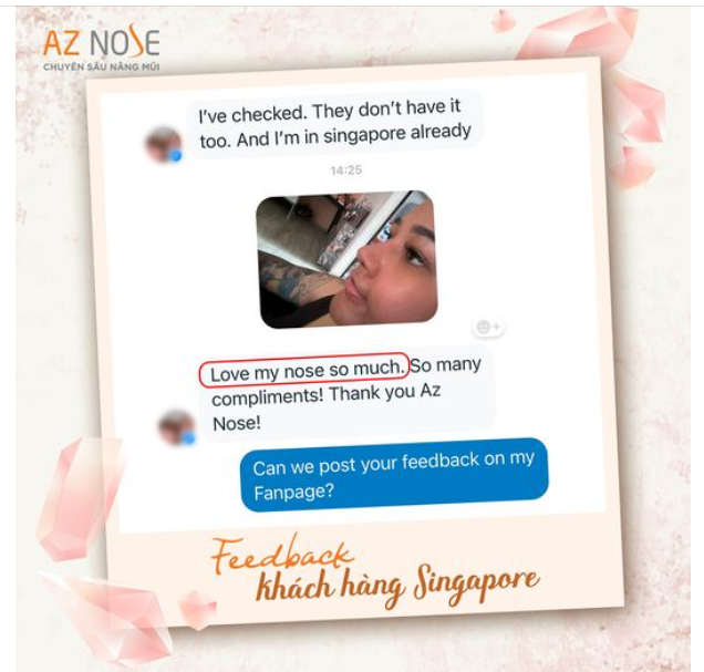 Lovely feedback from Singapore