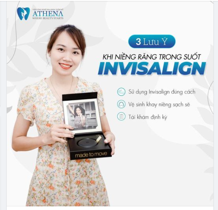 3 LƯU Ý KHI NIỀNG RĂNG TRONG SUỐT INVISALIGN