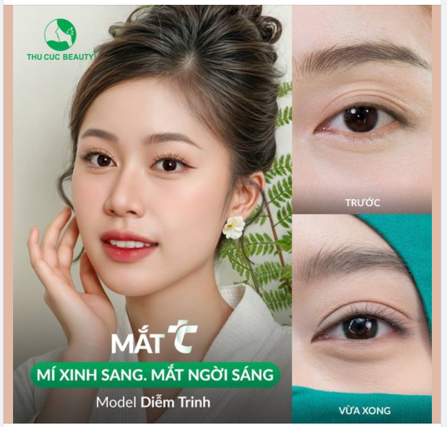 Nhập hội chị em "Mí đẹp mắt sang" chỉ sau 15P tại Thu Cúc