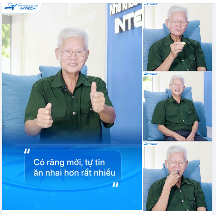 TỪNG SỤT NHIỀU CÂN DO MẤT RĂNG TOÀN HÀM, KHÁCH HÀNG HẠNH PHÚC VÌ ĐÃ CÓ THỂ ĂN NHAI TRỌN VẸN