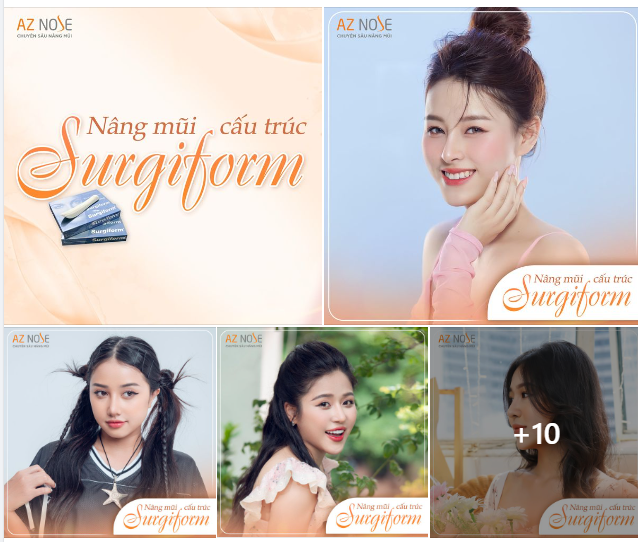 Vì sao Surgiform được ưa chuộng trong nâng mũi thẩm mỹ?
