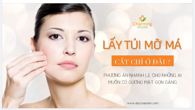 LẤY TÚI MỠ MÁ CÓ CẦN CẮT CHỈ HAY KHÔNG?