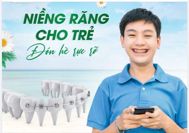 NIỀNG RĂNG CHO TRẺ, ĐÓN HÈ RỰC RỠ