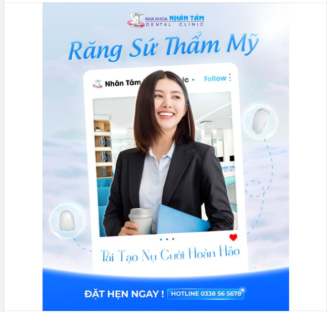 Răng Sứ Thẩm Mỹ - Tái Tạo Nụ Cười Hoàn Hảo