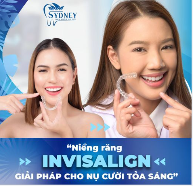 NIỀNG RĂNG INVISALIGN - GIẢI PHÁP CHO NỤ CƯỜI TỎA SÁNG