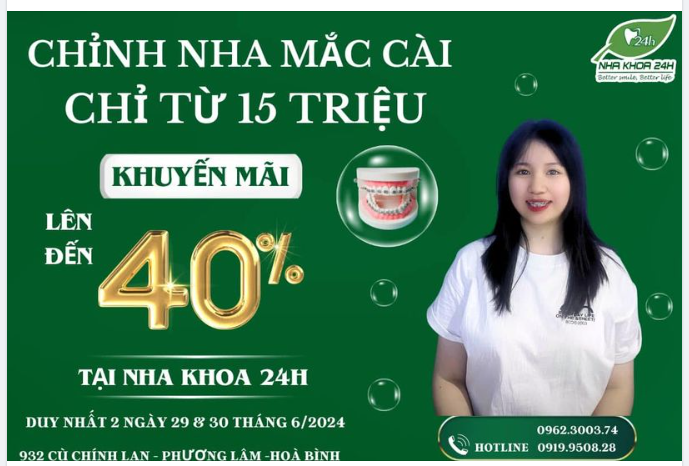 HOT HOT HOT- Duy nhất ngày 29,30/6 tại NHAKHOA24H