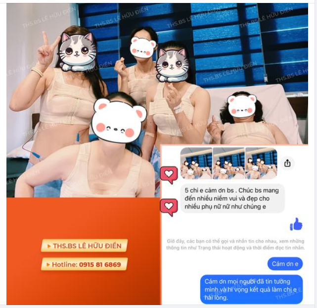 HỘI CHỊ EM RỦ NHAU ĐI NÂNG NGỰC VÀ CÁI KẾT HÀI LÒNG.