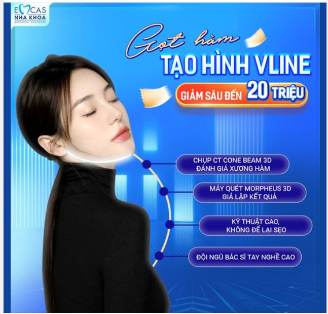 GỌT HÀM TẠO HÌNH VLINE