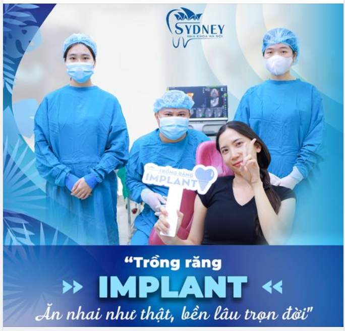 TRỒNG IMPLANT - TỰ TIN ĂN NHAI, TRỌN ĐỜI VUI KHỎE