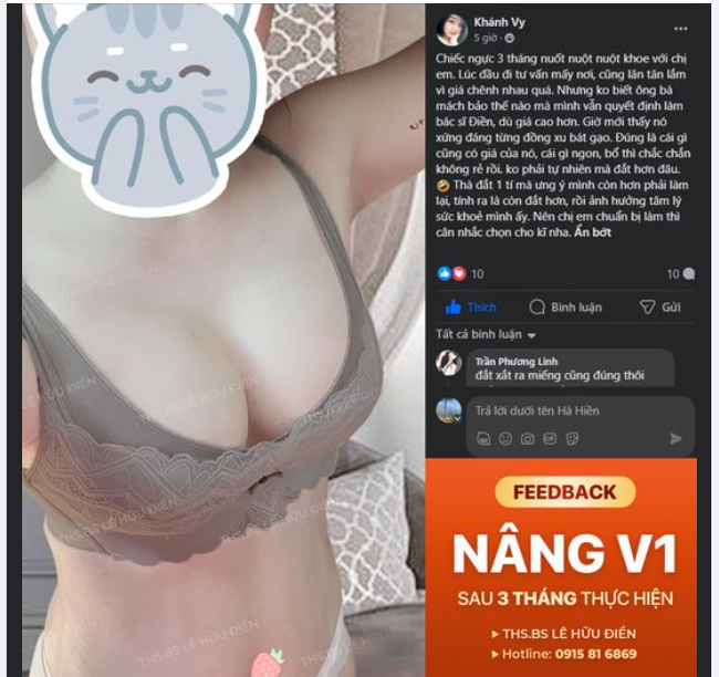 "Bầu ngực 3 tháng nuốt nuồi nuột, xứng đáng từng đồng xu bát gạo"