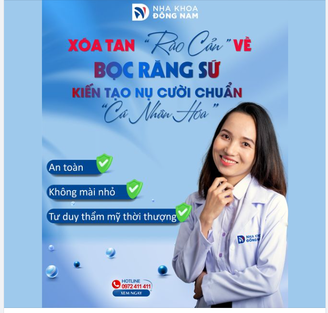 TAY NGHỀ CHUYÊN MÔN BÁC SĨ – VƯỢT QUA MỌI “RÀO CẢN” BỌC RĂNG SỨ