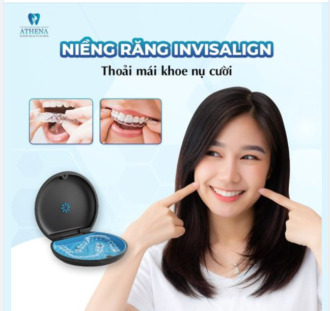 Niềng răng trong suốt INVISALIGN - Thoải mái khoe nụ cười