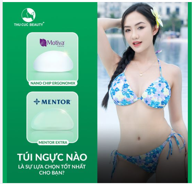 Lựa chọn dòng túi nào để ngực bạn hoàn hảo nhất
