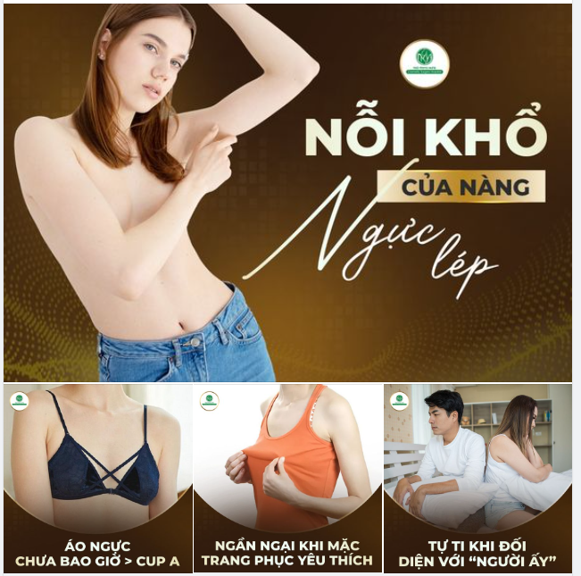 NHỮNG NỖI KHỔ CHỈ CÓ NÀNG NGỰC LÉP MỚI HIỂU