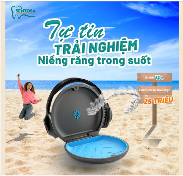 TỰ TIN TRẢI NGHIỆM NIỀNG RĂNG TRONG SUỐT TỪ 25 TRIỆU