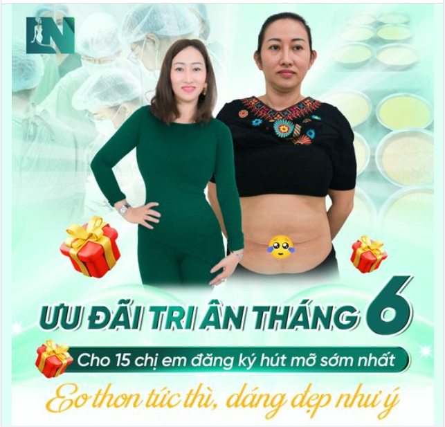 GẤP! Cần tìm 15 chị em BỤNG TÍCH MỠ lâu năm NHẬN ƯU ĐÃI HÚT MỠ TRI ÂN từ Bác sĩ Lương Ngọc