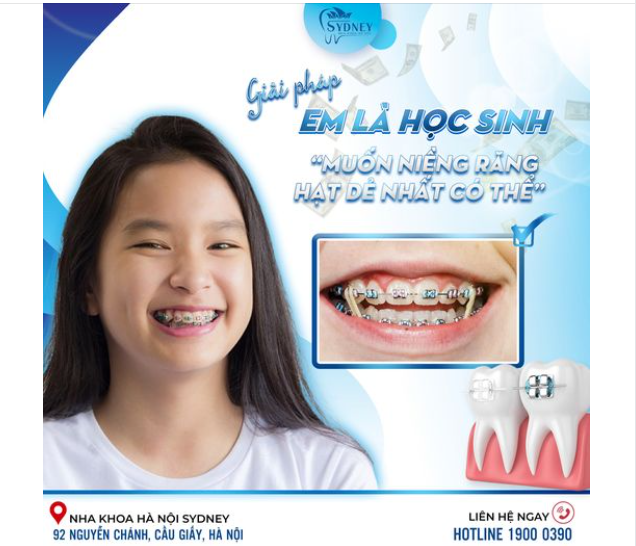GIẢI PHÁP NÀO KHI: “EM LÀ HỌC SINH MUỐN NIỀNG RĂNG HẠT DẺ NHẤT CÓ THỂ"