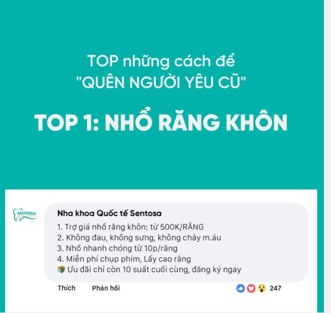 NÓI LỜI CHIA TAY NHANH CHÓNG VỚI RĂNG KHÔN TỪ 10 PHÚT