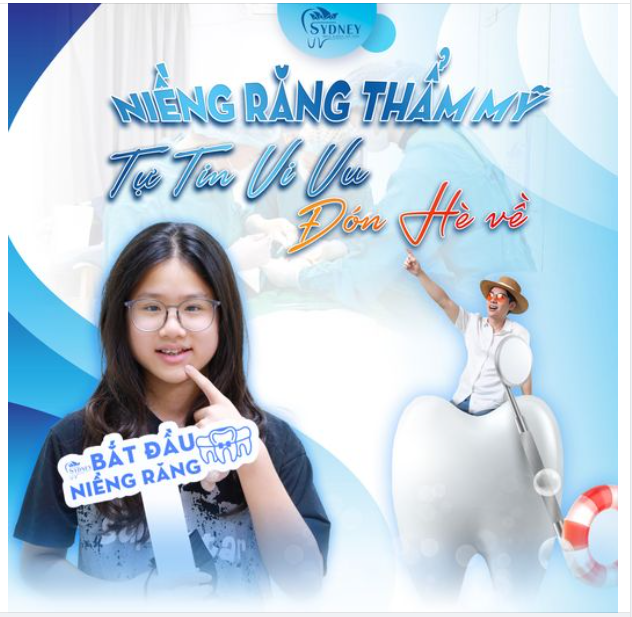 NIỀNG RĂNG THẨM MỸ - TỰ TIN VI VU ĐÓN HÈ VỀ