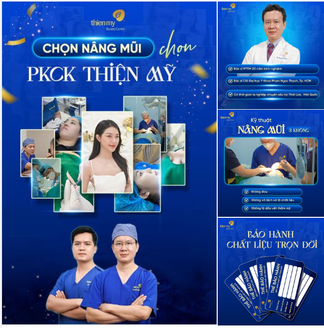Lý do dịch vụ nâng mũi tại PKCK Thiện Mỹ được nhiều khách hàng tin tưởng lựa chọn