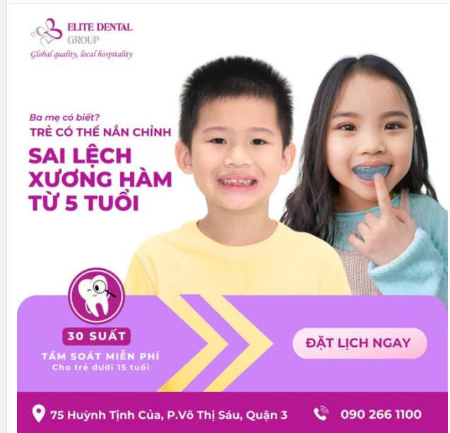Bố mẹ có biết: trẻ có thể nắn chỉnh sai lệch xương hàm từ 5 tuổi