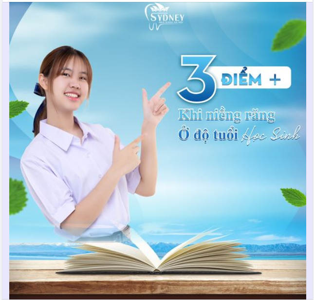 3 ĐIỂM CỘNG KHI NIỀNG RĂNG Ở ĐỘ TUỔI HỌC SINH