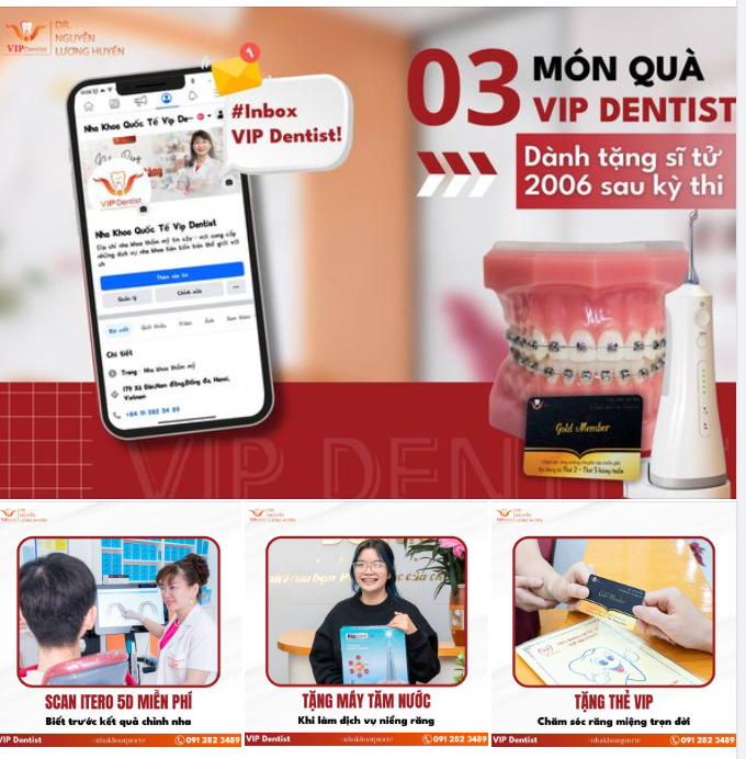 MÓN QUÀ VIP DENTIST DÀNH TẶNG CÁC SĨ TỬ 2006