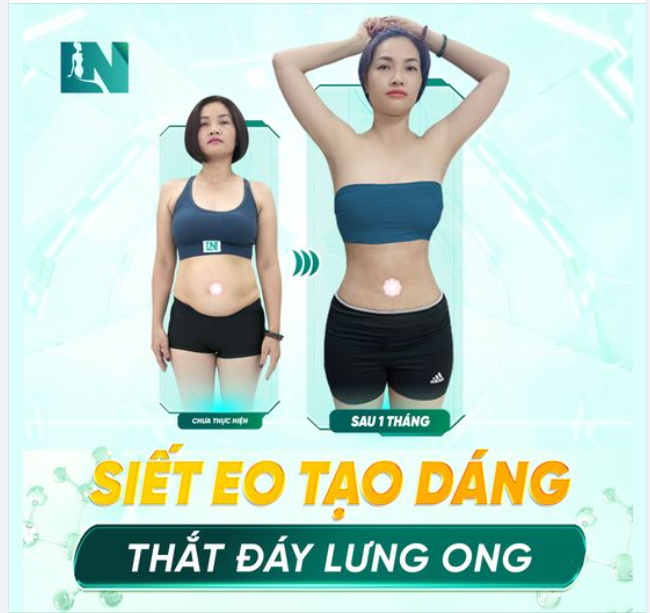 Có được vòng 2 thon thả, quyến rũ và tự nhiên mà chỉ mất 60 phút để thực hiện. Siết eo tạo dáng bởi kỹ thuật cùng tay nghề của đội ngũ Ekip Bác sĩ Lương Ngọc luôn đạt tiêu chí 2C - 2K: