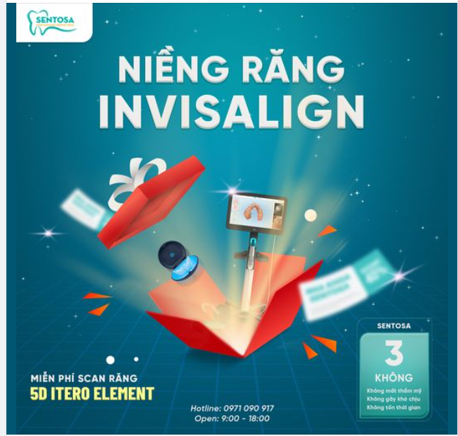 NIỀNG RĂNG INVISALIGN TRỌN GÓI CHỈ TỪ 60 TRIỆU/2 HÀM