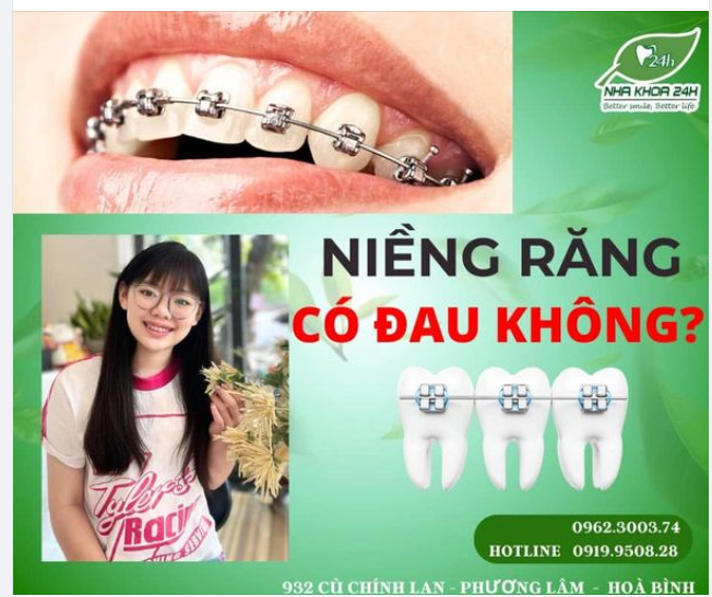 "Niềng răng có đau không ? Đau chứ...?"