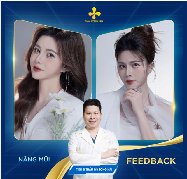 Đăng ảnh mũi xinh cho chị em ngắm lấy động lực thay đổi. Nếu đã thích rồi thì inbox Thẩm mỹ Như Hoa ngay nhé!