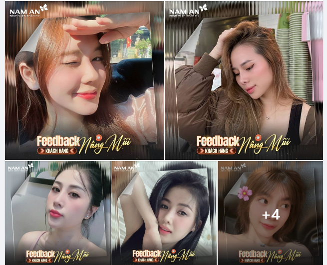 TỔNG HỢP PHẢN HỒI CỦA KHÁCH HÀNG NÂNG MŨI
