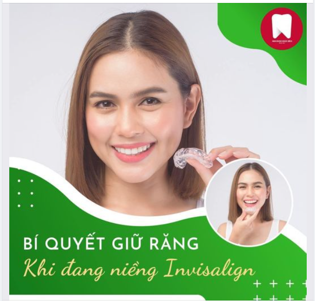 GIỮ RĂNG TRẮNG, SẠCH, THƠM KHI ĐEO KHAY NIỀNG INVISALIGN