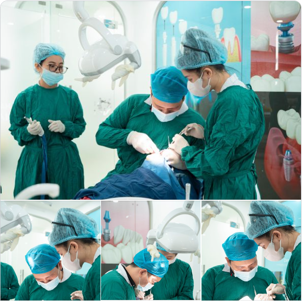 MỘT NGÀY LÀM VIỆC HẾT CÔNG SUẤT CỦA BÁC SĨ IMPLANT