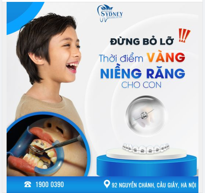 ĐỪNG BỎ LỠ THỜI ĐIỂM VÀNG NIỀNG RĂNG CHO CON