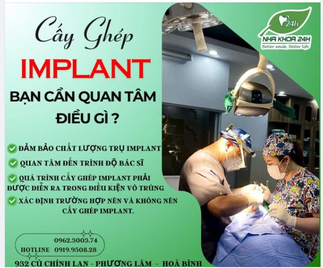 CẤY GHÉP IMPLANT - BẠN CẦN QUAN TÂM ĐIỀU GÌ?